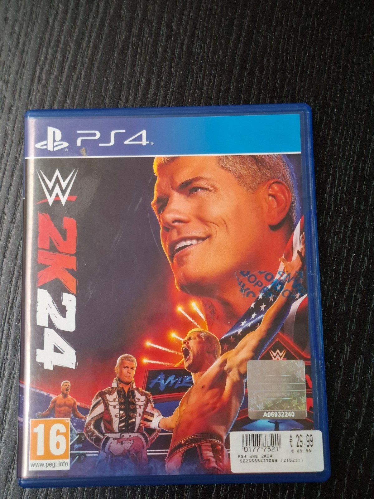 wwe 2k24, Ophalen