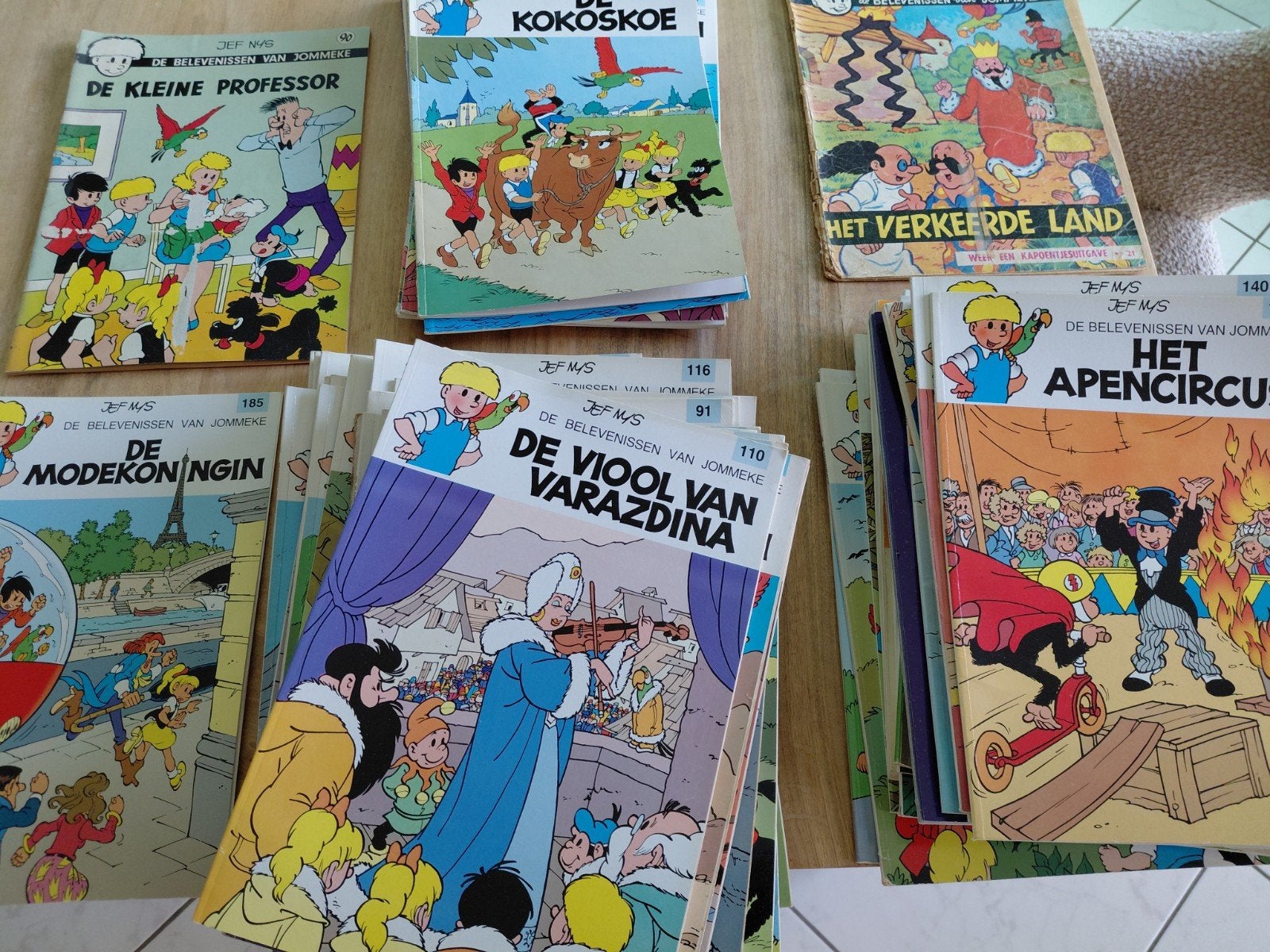 de belevenissen van jommeke, Enlèvement, Utilisé