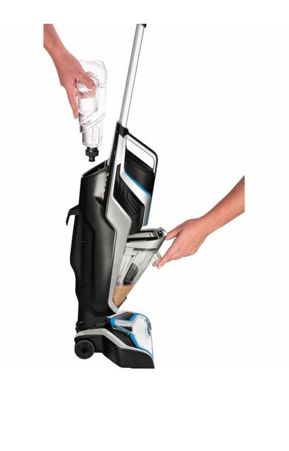 Bissell CrossWave Pet Pro Sans sac 0,62 L 560 W Noir, Bleu, Elektronische apparatuur, Overige merken, Geschikt voor huisdieren