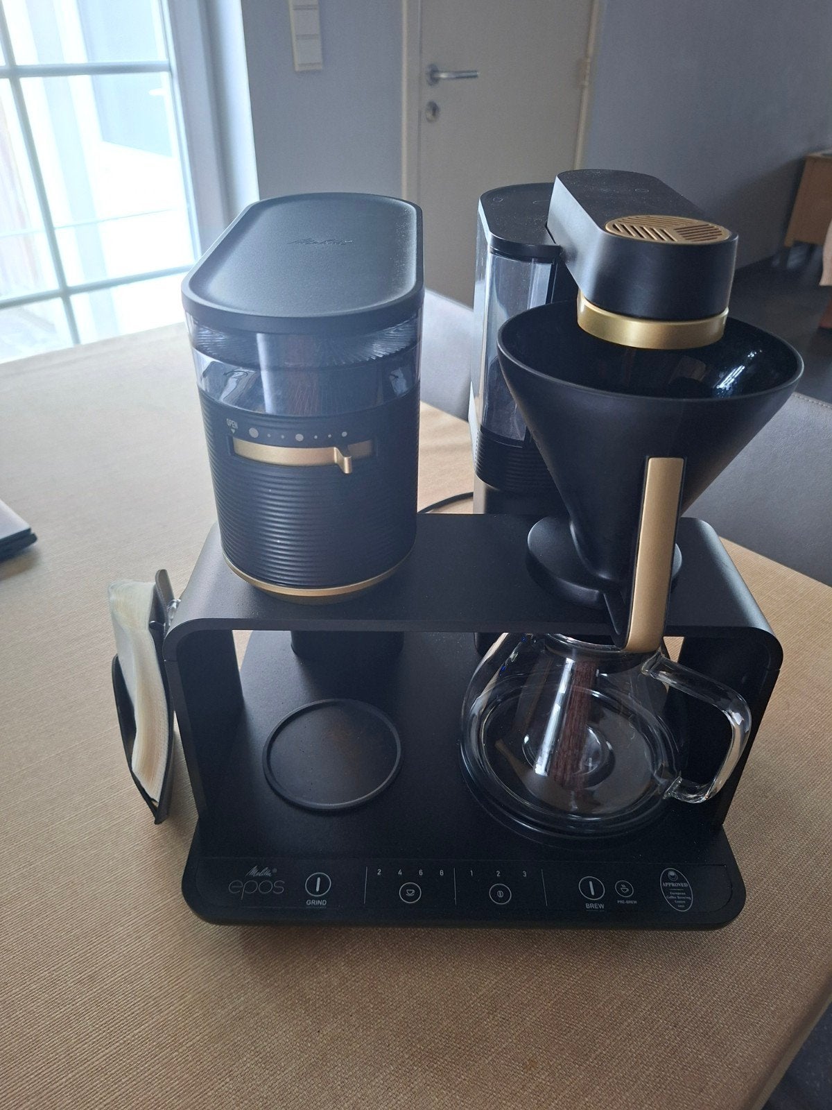 melitta koffiezet, Elektronische apparatuur, Koffiezetapparaten, Ophalen, Zo goed als nieuw, Koffiemachine