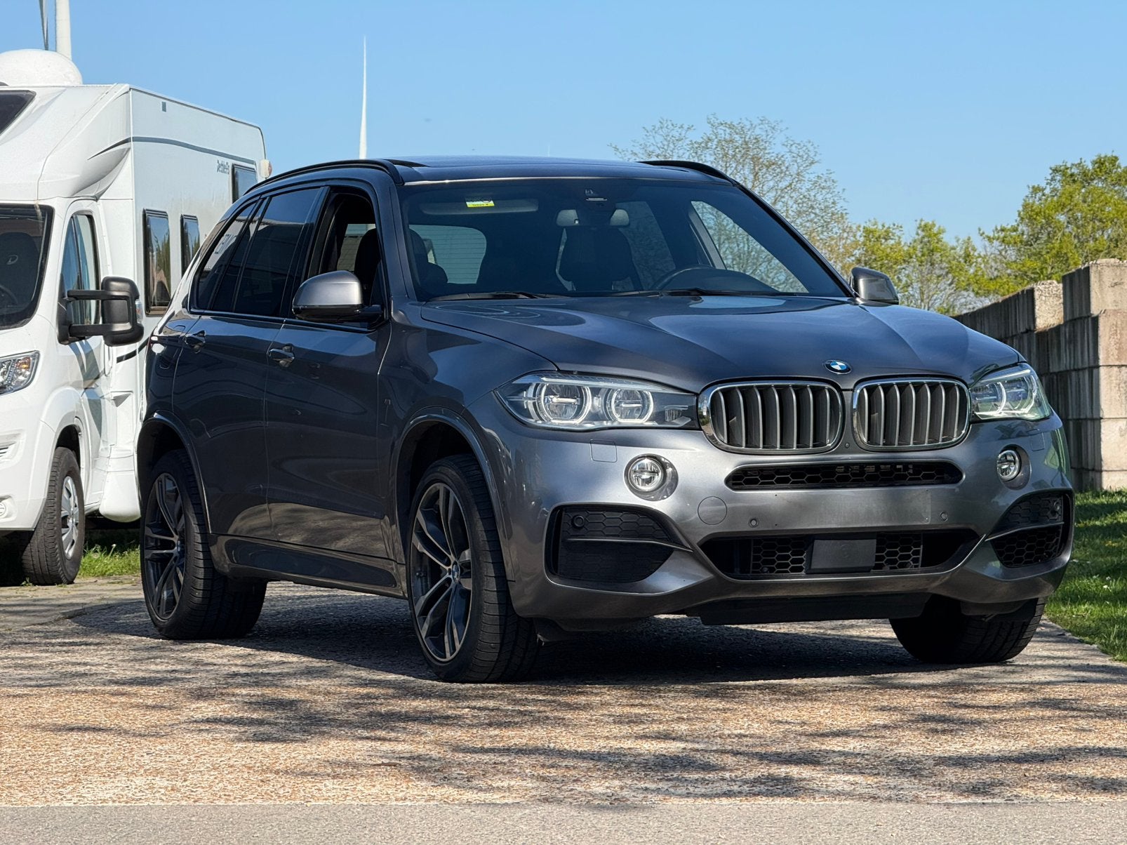 BMW X5 M50 - PACK M - 1ER - EXCELLENT ÉTAT - 7 PLACES ! *, Autos, Argent ou Gris, Entreprise, 7 places, 5 portes