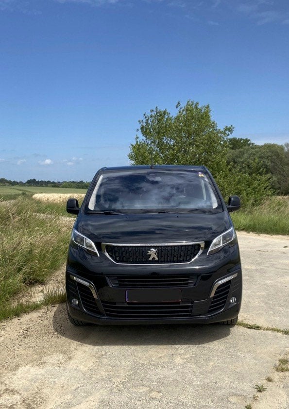 Peugeot Traveller Diesel - L2 Business - 8 zitplaatsen, Monovolume, Zwart, Leder, Diesel