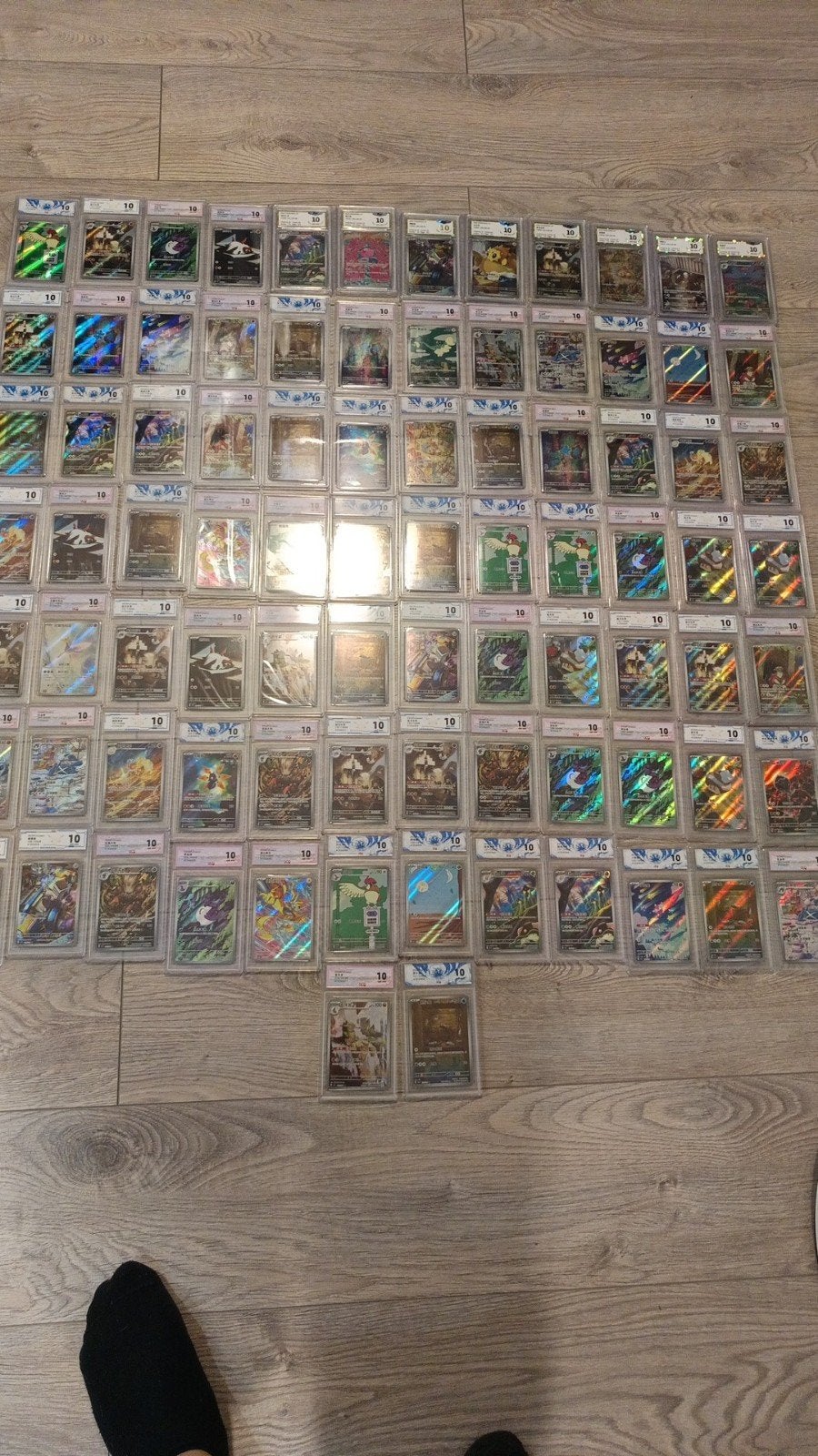 Chinese Pokemon Graded Art Rares Card Lot, Ophalen of Verzenden, Nieuw, Meerdere kaarten, Foil