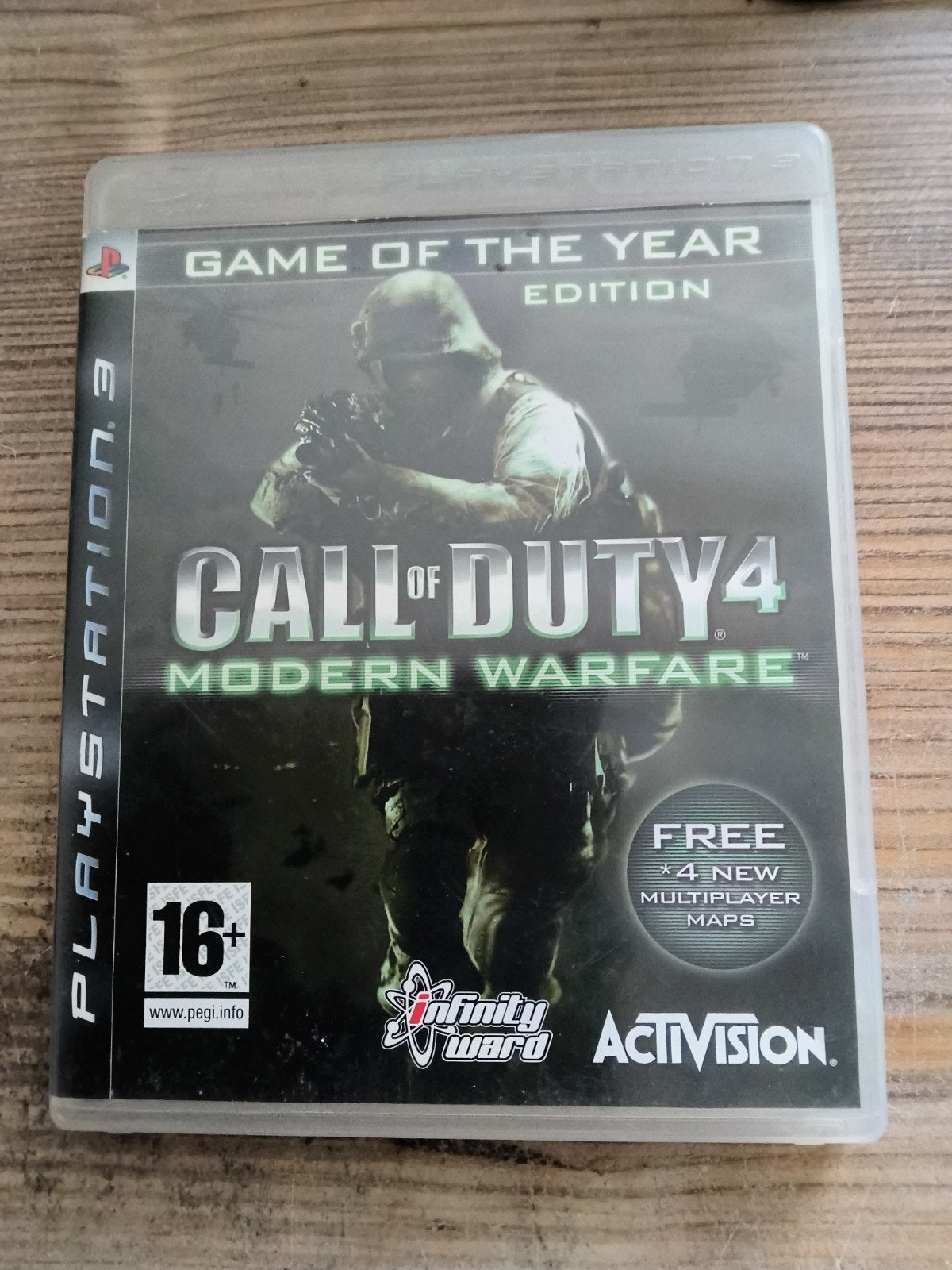 Call of Duty 4 Modern Warfare - PlayStation 3, Games en Spelcomputers, Online, Vanaf 18 jaar, Shooter, 1 speler