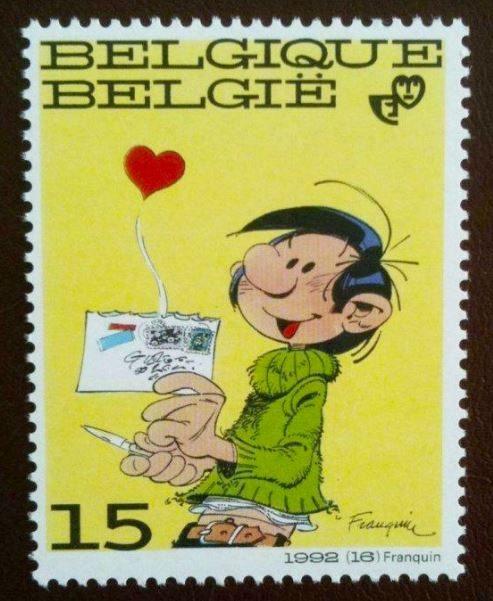 Postzegel 2484 Guust Flater - André Franquin (Stripverhalen), Postzegels en Munten, Verzenden, Frankeerzegel, Postfris