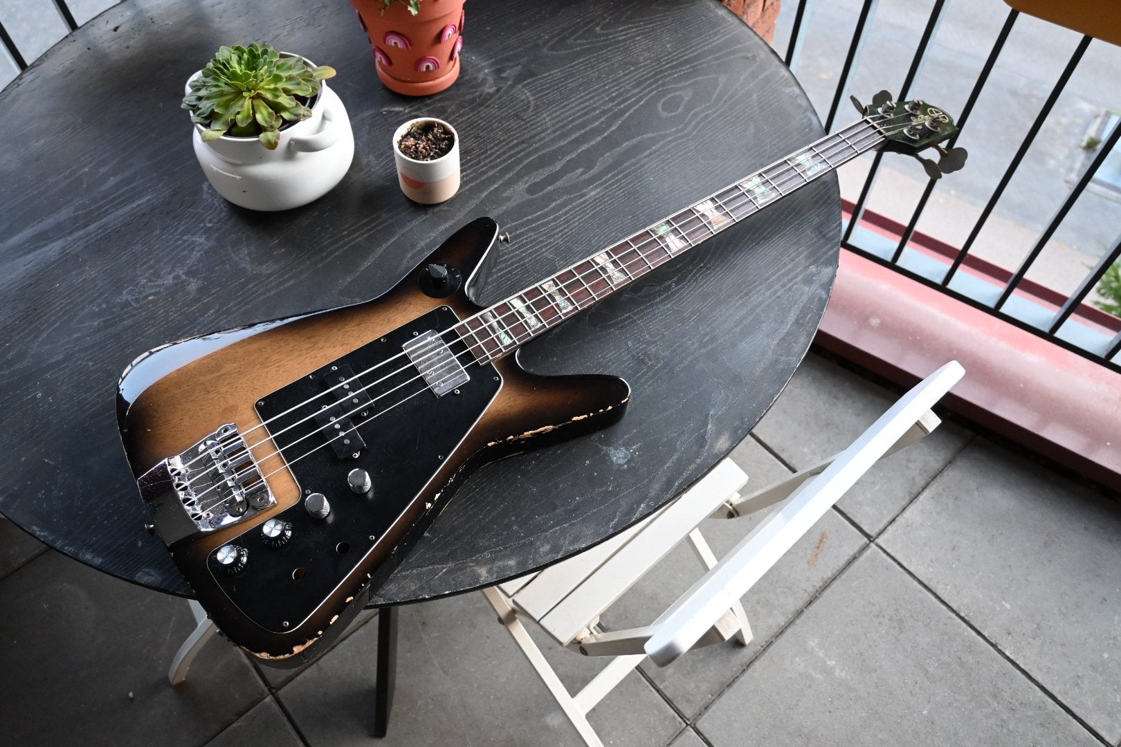 Electra MPC Outlaw Bass, Musique & Instruments, Instruments à corde | Guitares | Basses, Enlèvement, Utilisé, Électrique