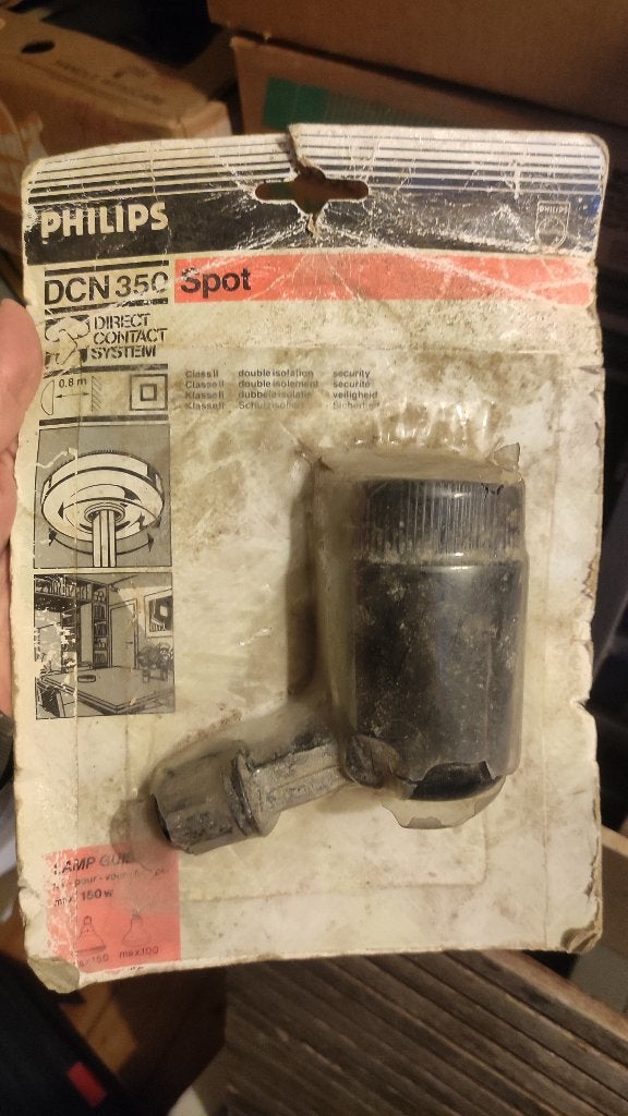 Spot noir Space Age Philips DCN 350, Enlèvement ou Envoi, Autres types
