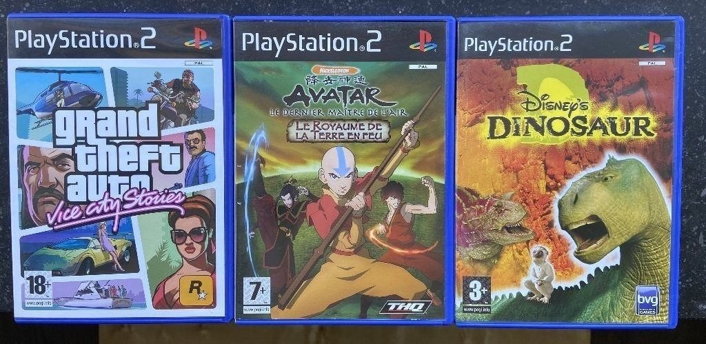 Jeux PS2 au choix (GTA, Avatar, Disney), Consoles de jeu & Jeux vidéo, Enlèvement ou Envoi, Comme neuf