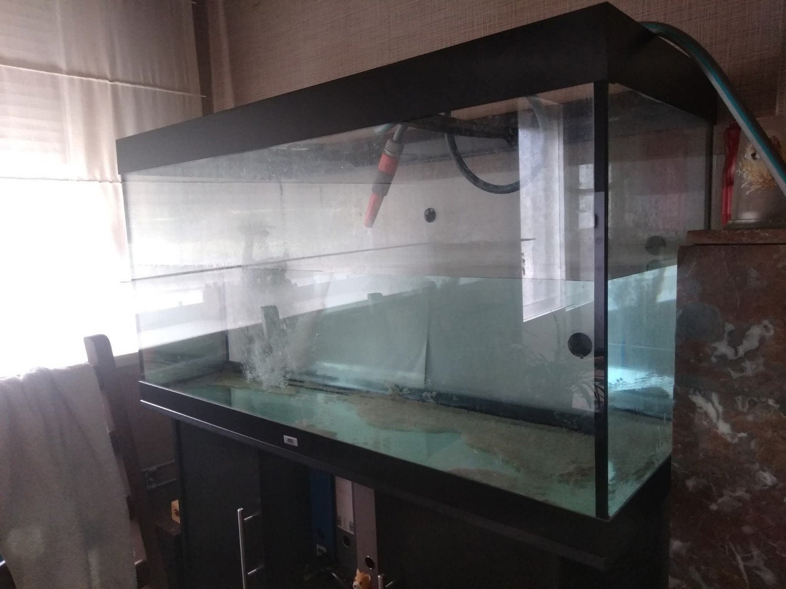 Juwel aquarium met externe filter, Dieren en Toebehoren, Ophalen, Pomp, Decoratie, Juwel