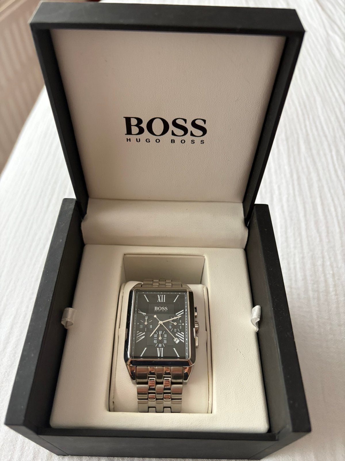 Hugo boss horloge, Handtassen en Accessoires, Horloges | Heren, Ophalen, Gebruikt