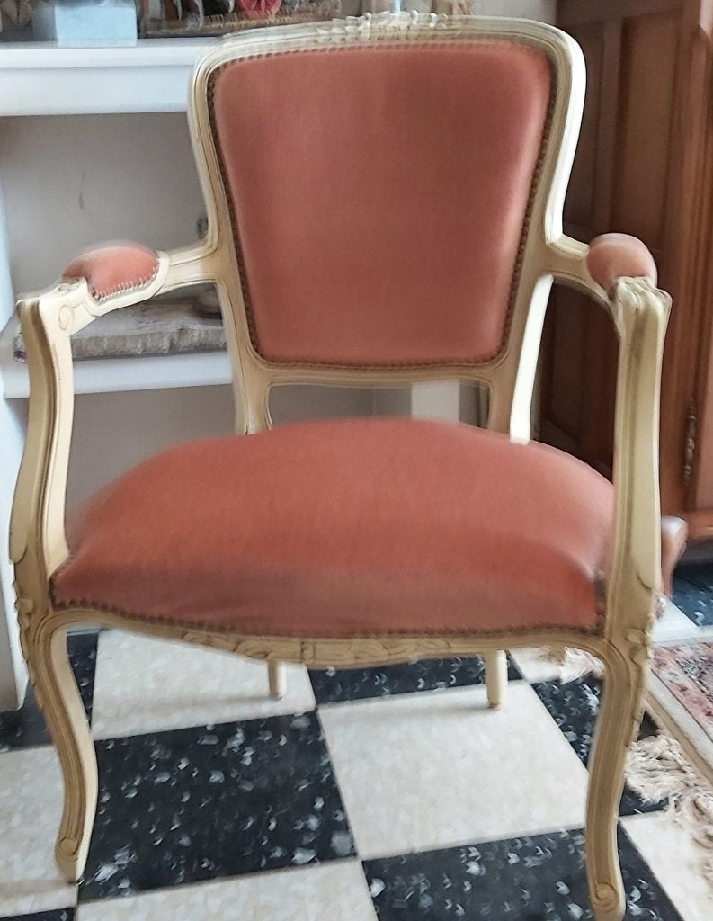 2 bijzetstoeltjes., Huis en Inrichting, Ophalen, Zo goed als nieuw, Eenpersoons, Franse stijl