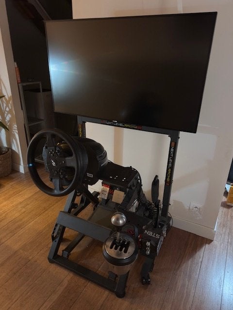 racing simulator, Ophalen, Zo goed als nieuw, TCA & Thrustmaster