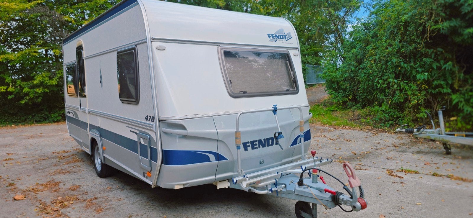 FENDT SAPHIR 470TFB 2008JAAR MOVER+LUIFEL ISABELLA, Caravanes & Camping, Auvent, Particulier, Fendt, Banquette en rond