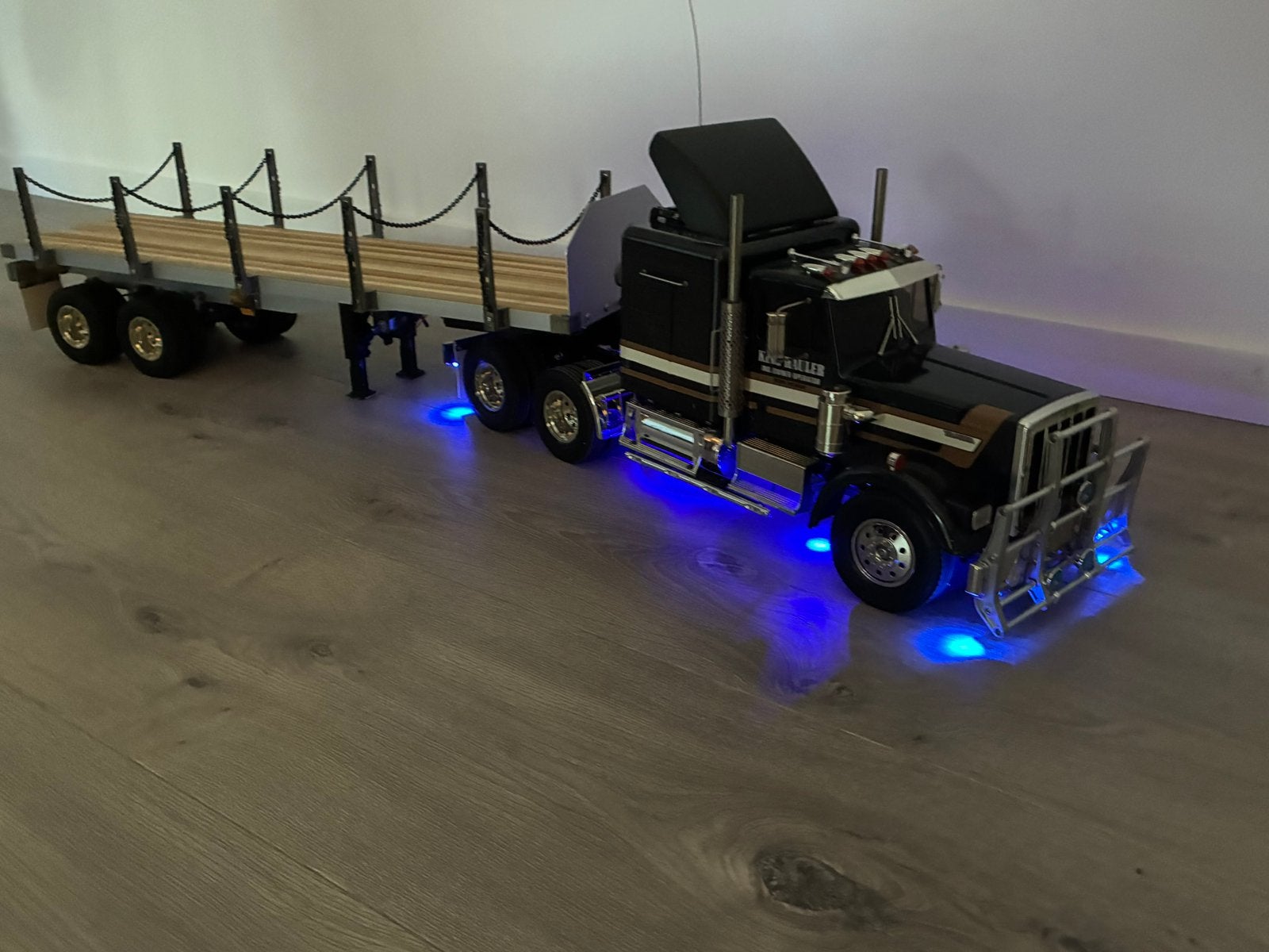 Tamiya Hauler + trailer + zender, Ophalen, Zo goed als nieuw