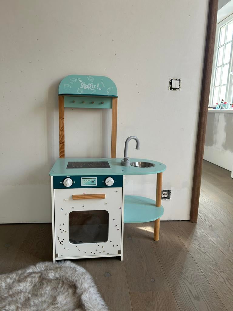 speelgoedkeukentje Storiz, Ophalen, Gebruikt, Hout, Speelkeuken