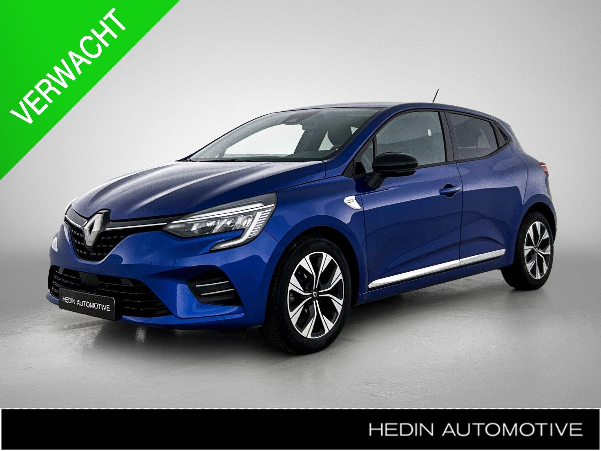 Renault Clio TCe 90 X-Tronic GPF Limited #3, Auto's, Stof, Gebruikt, Blauw, Bedrijf