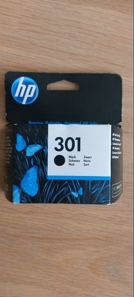 Cartouche d'encre HP — noire, Enlèvement, Neuf, Cartridge, HP ORIGINAL
