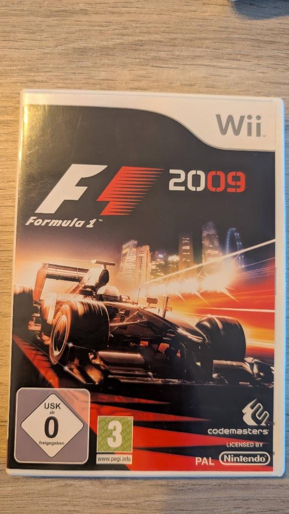 F1 2009 – Formula 1 – Nintendo Wii, Enlèvement ou Envoi, 2 joueurs, À partir de 7 ans, Comme neuf