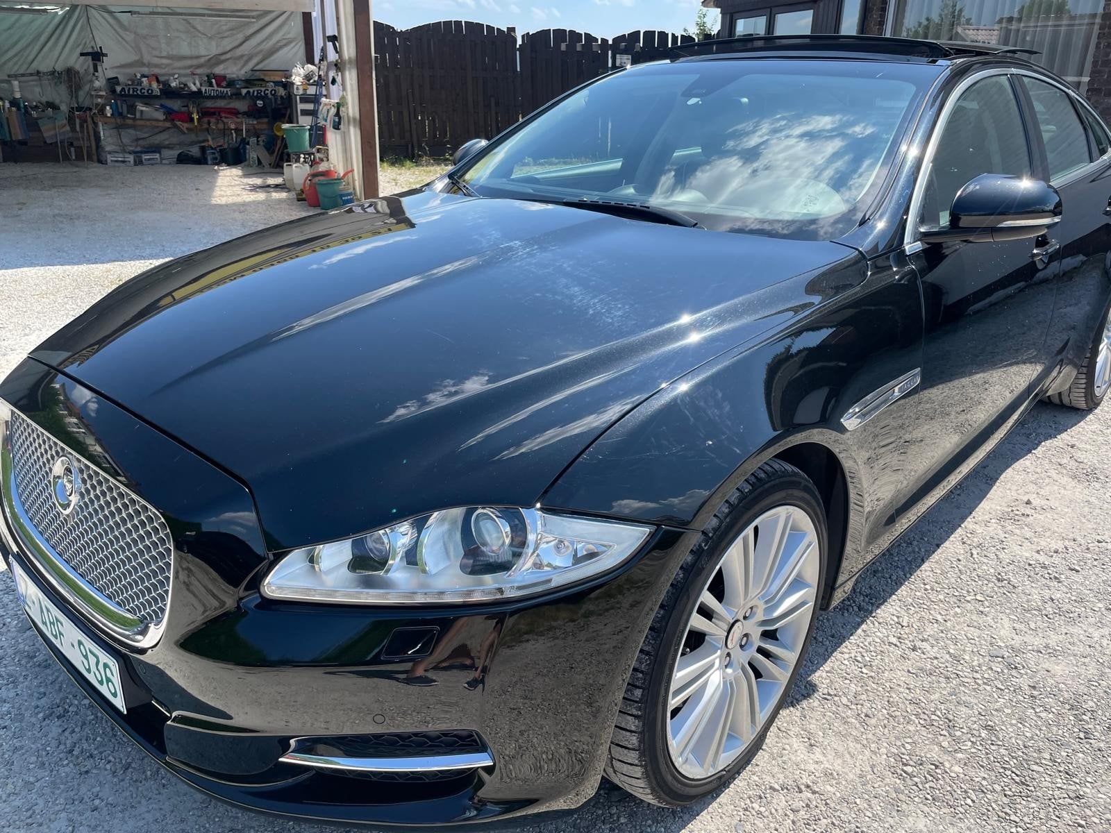 Jaguar XJ 3.0d EU5 "Portofolio" Full-Full-Option, Auto's, Jaguar, Automaat, Zwart, 2993 cc, Zwart