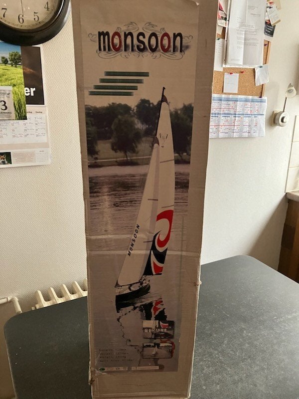 rc zeilbood, Ophalen, Zo goed als nieuw