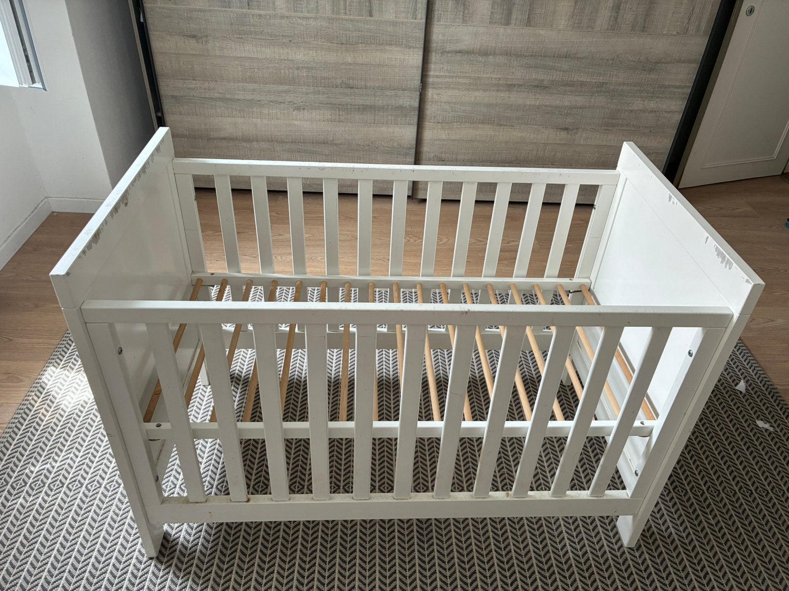Bopita babybed, Kinderen en Baby's, Babywiegjes en Ledikanten, Ophalen, Gebruikt, Ledikant