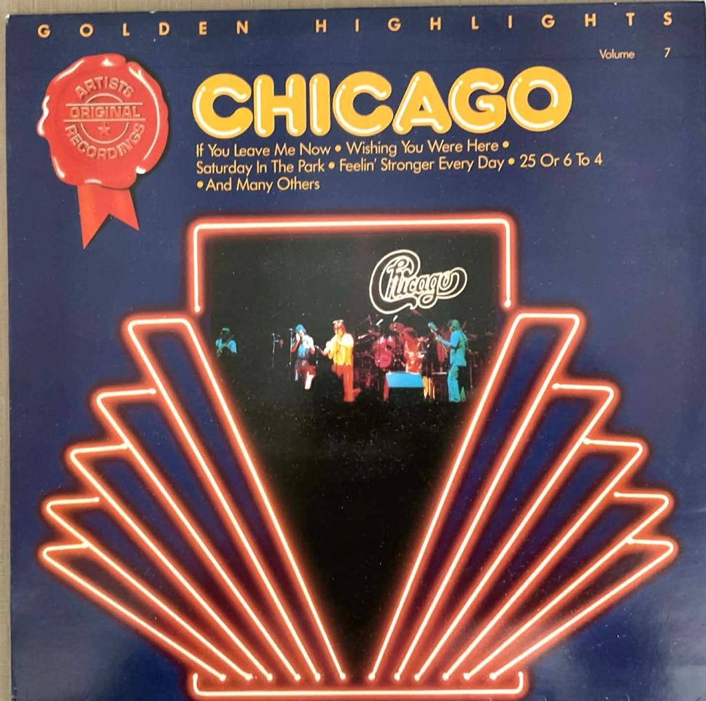 lp - Golden Highlights vol.7 "CHICAGO", Cd's en Dvd's, Vinyl | Overige Vinyl, Originele persing, Ophalen of Verzenden, 1970 - 1979