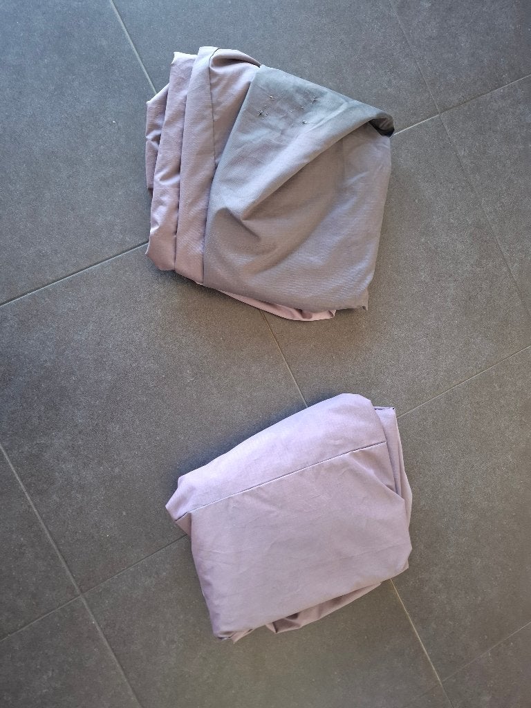 Overtrekken voor tuinstoelen, Tuin en Terras, Ophalen, Gebruikt, Kunststof