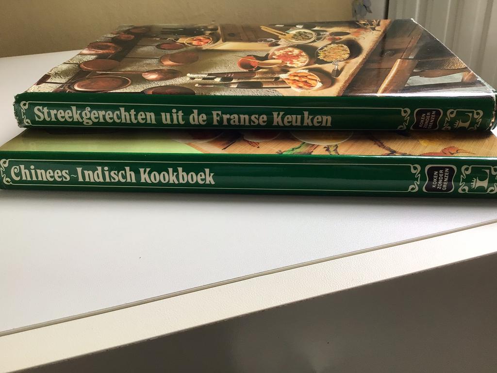 Kookboeken franse keuken , chinees-indisch, Boeken, Ophalen, Zo goed als nieuw