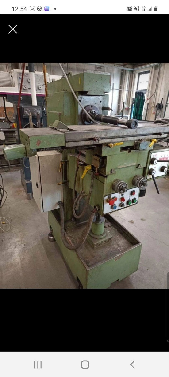 fraiseuse horizontale cone bt 40 viking, Enlèvement