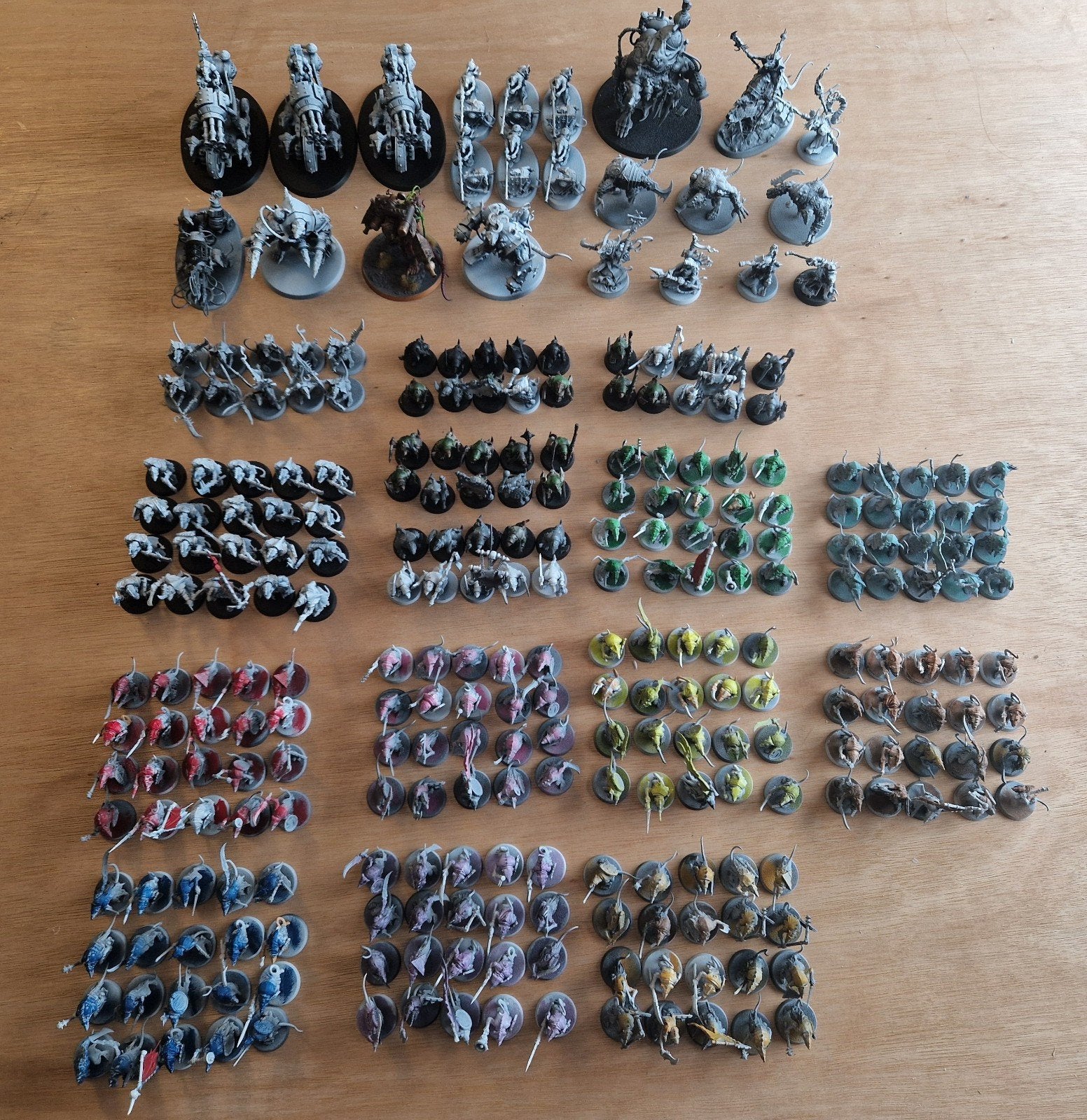 Warhammer Skaven army lot, Ophalen, Gebruikt, 1:35 tot 1:50, Figuur of Figuren