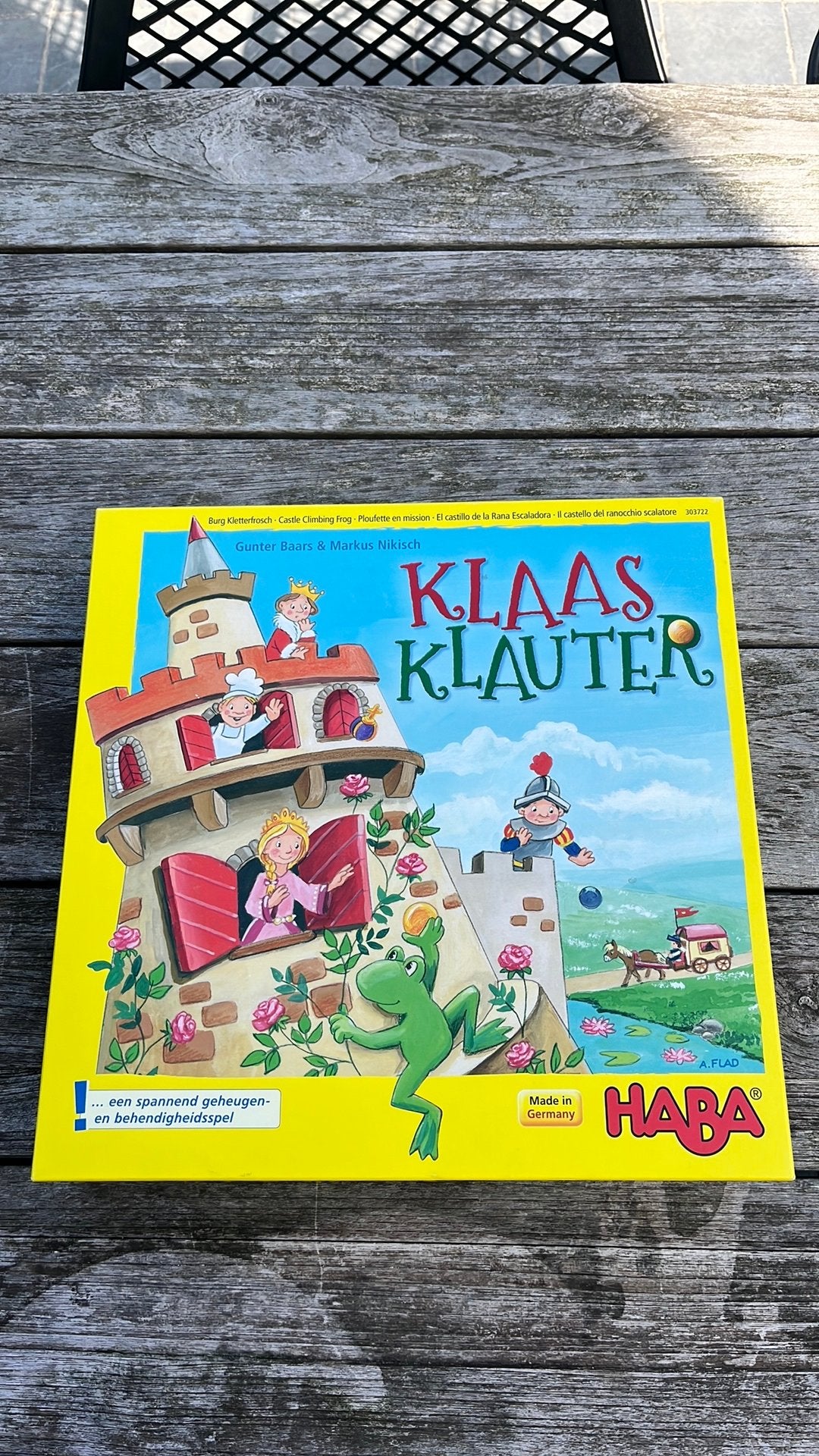 Haba bordspel Klaas Klouter, Ophalen of Verzenden, Zo goed als nieuw