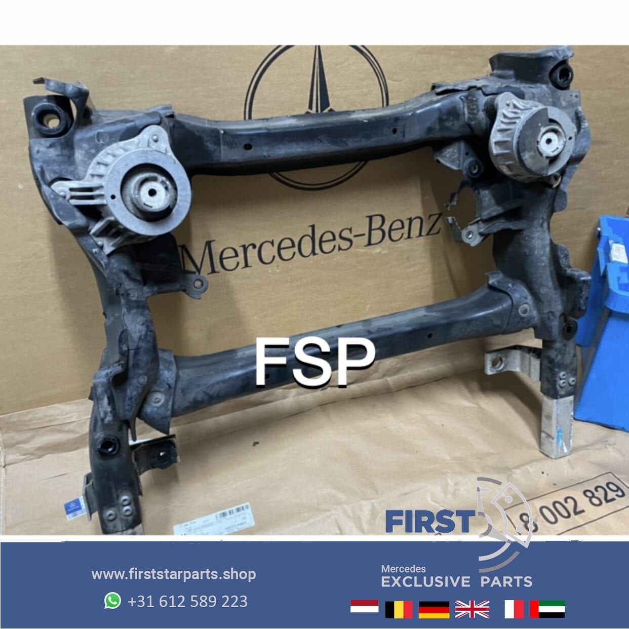 W205 S205 C KLASSE SUBFRAME OPHANGING VOORZIJDE 2014-2021 or, Gebruikt, -, Ophalen of Verzenden, -