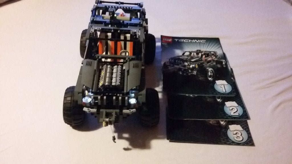 lego technic 8297, Lego, Ophalen of Verzenden, Zo goed als nieuw, Complete set