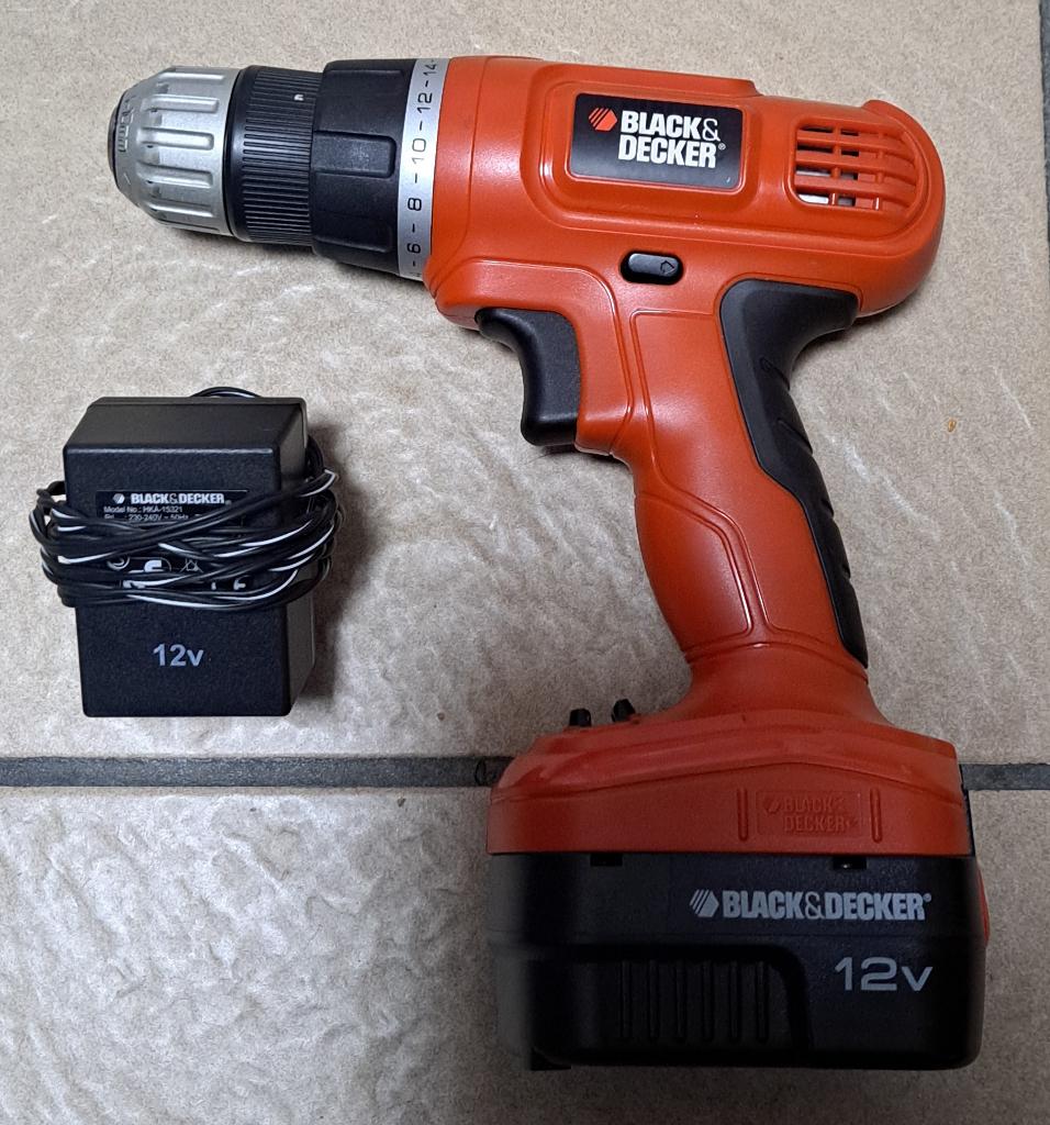 Boormachine Black&Decker, Ophalen of Verzenden, Zo goed als nieuw, Boormachine