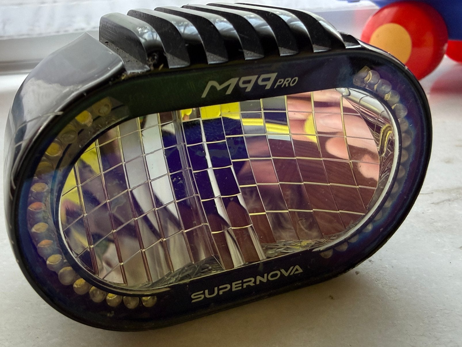 Supernova M99 Pro, Fietsen en Brommers, Gebruikt, Waterbestendig, Voorlicht, Overig