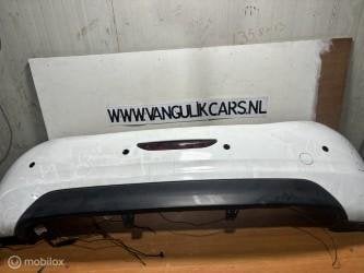 Achterbumper wit Peugeot 208 ('12->), Gebruikt, Ophalen of Verzenden, Achter, Bumper