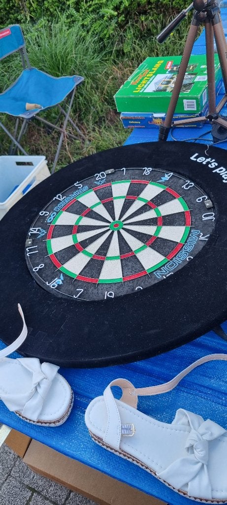 Darts, Ophalen, Gebruikt, Dartbord