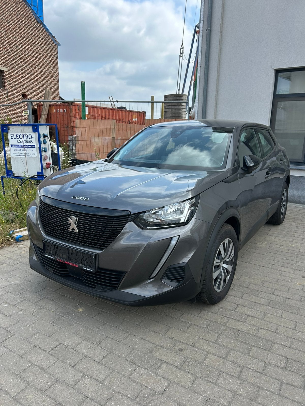 Peugeot 2008 hdi in perfecte staat, Autos, Peugeot, Argent ou Gris, Achat, Euro 6, Noir