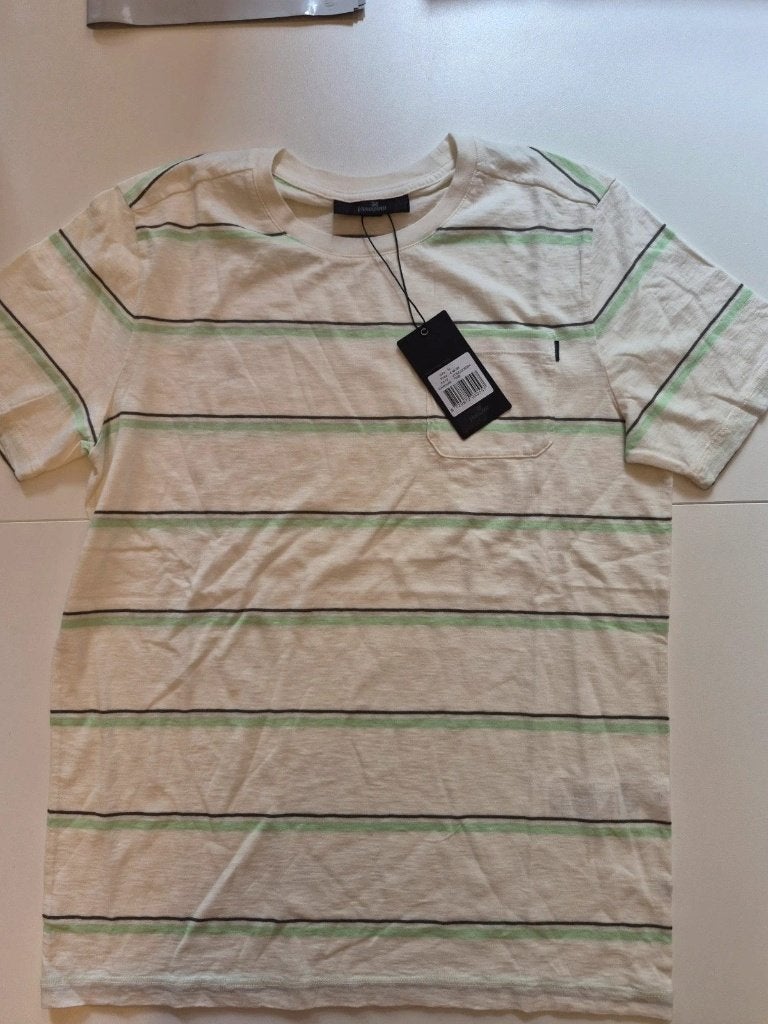 Vanguard T-shirt gestreept Maat XXL- Nieuw met kaartjes, Kleding | Heren, Wit, Nieuw, Overige maten, Ophalen of Verzenden