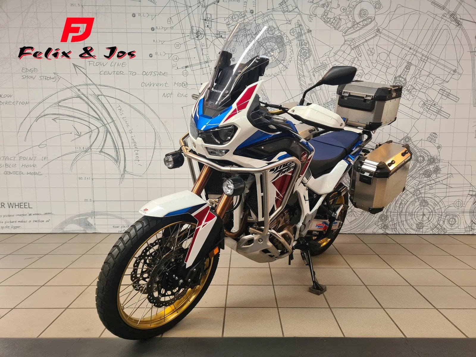 Honda CRF 1100 Africa Twin Adventure Sport Dct, Motos, Entreprise, Occasion, Plus de 35 kW, 1100 cm³