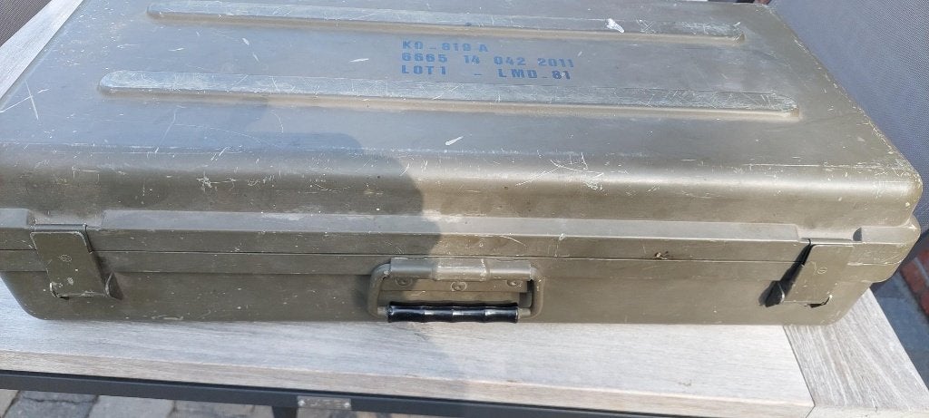 Te koop Franse mijn- en metaaldetector DHPM-1A, Verzamelen, Militaria | Algemeen, Ophalen, Landmacht, Overige typen