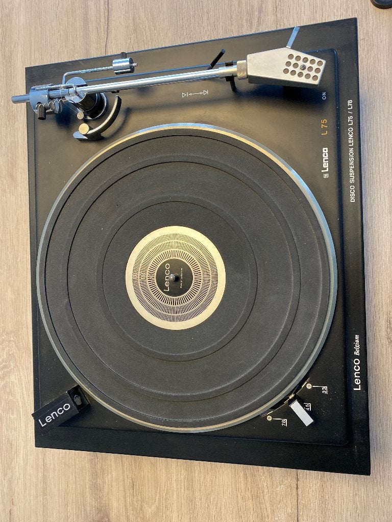 Lenco L75, Ophalen, Zo goed als nieuw, Platenspeler