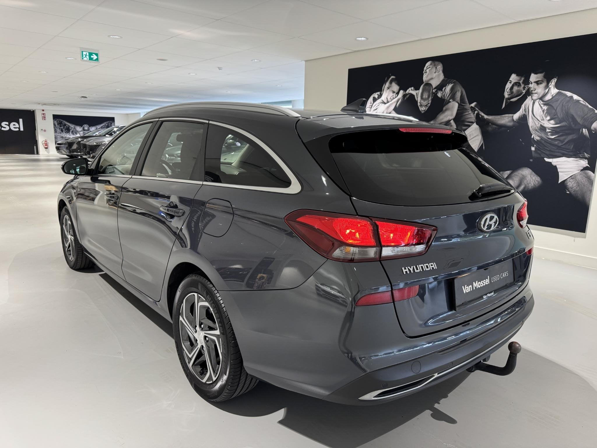 Hyundai i30 Wagon 1.5 T-GDi 118kW Techno, Auto's, Voorwielaandrijving, Emergency brake assist, Stof, Gebruikt