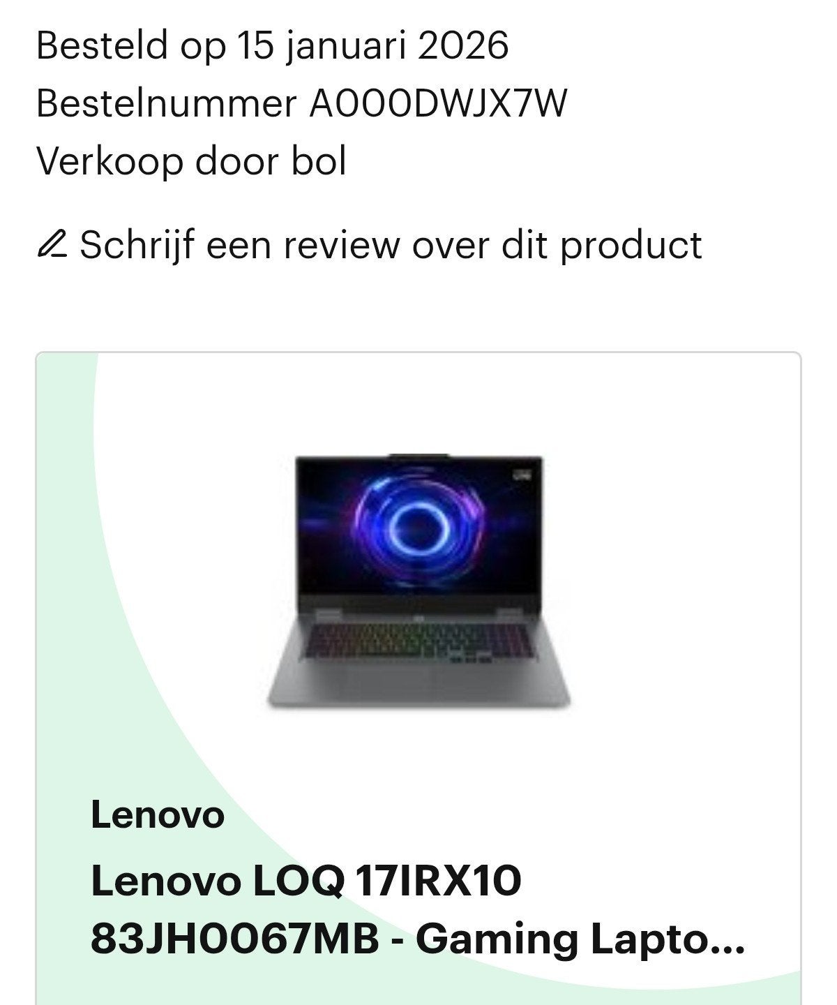 Lenovo laptop te koop, Informatique & Logiciels, Enlèvement ou Envoi, Comme neuf