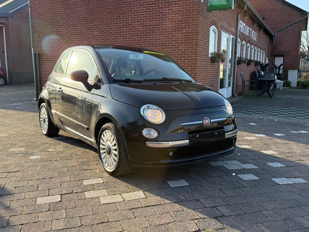 Fiat 500 1.2b bj 2013 gekeurd vvk, Auto's, Euro 5, Stof, Zwart, 4 cilinders