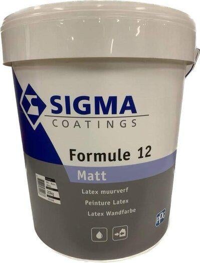 PEINTURE SIGMA FORMULE 12  EN PROMOO, Neuf, 20 litres ou plus, Enlèvement, Peinture