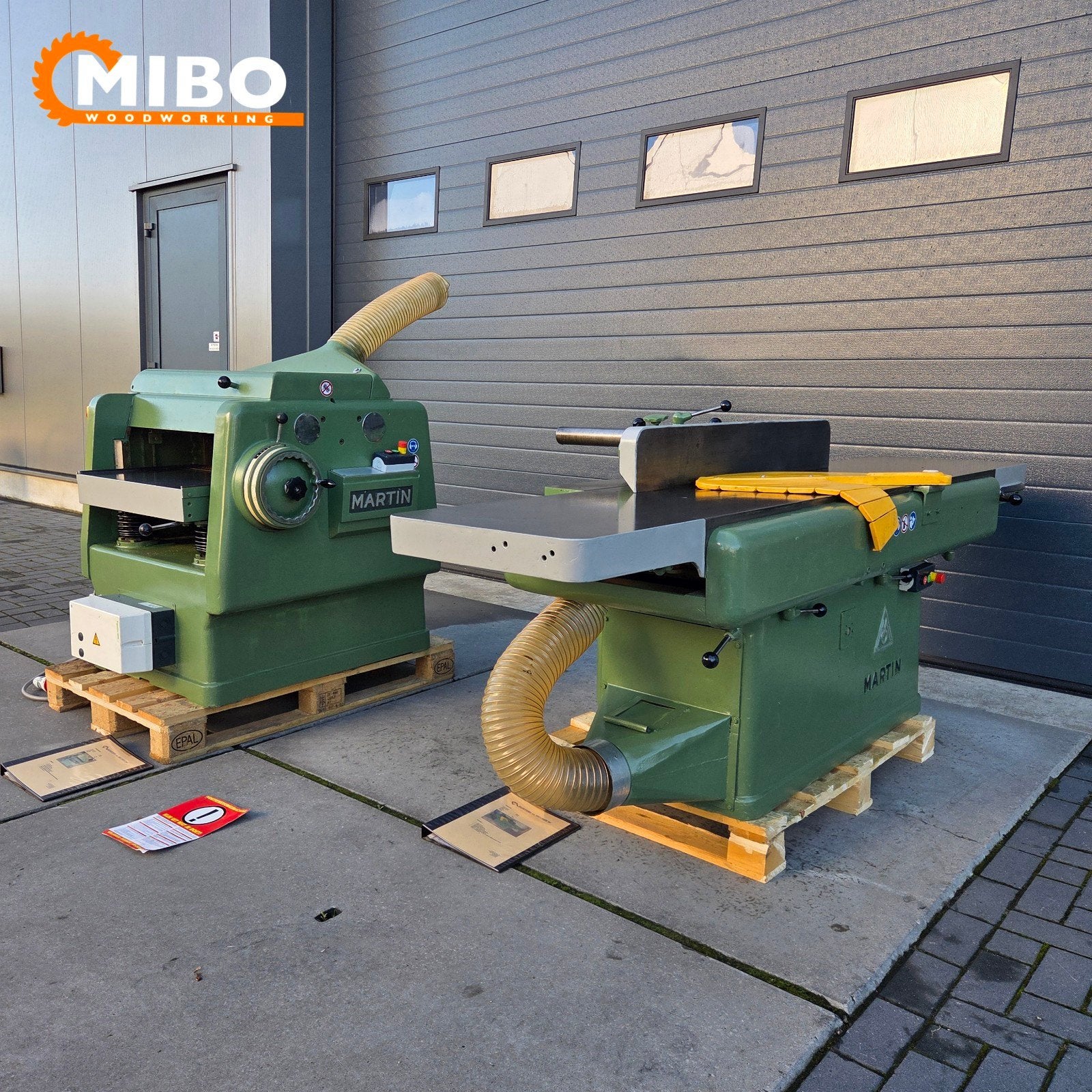Martin vandiktebank 630mm plus vlakbank *** Set compleet