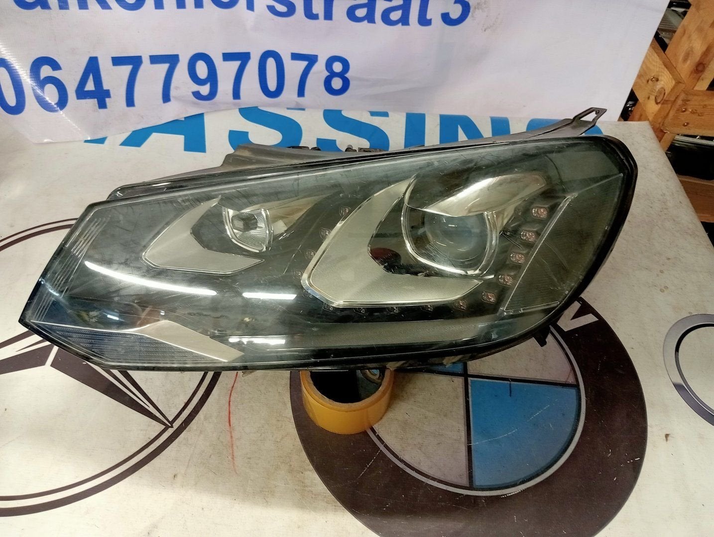 volkswagen TOUAREG koplamp 7P1941751, Gebruikt, -, Volkswagen, -