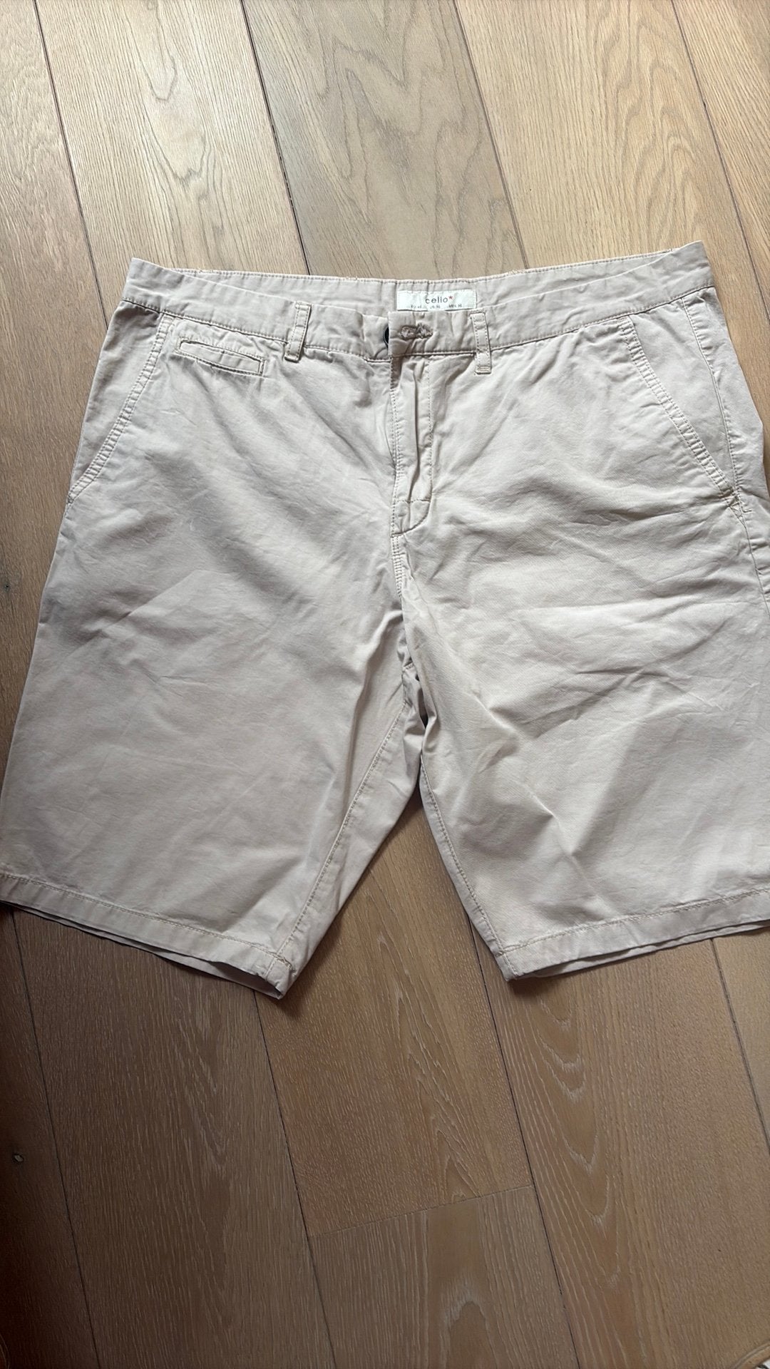 Korte herenbroek Celio 46, Ophalen of Verzenden, Gedragen, Maat 46 (S) of kleiner, Beige