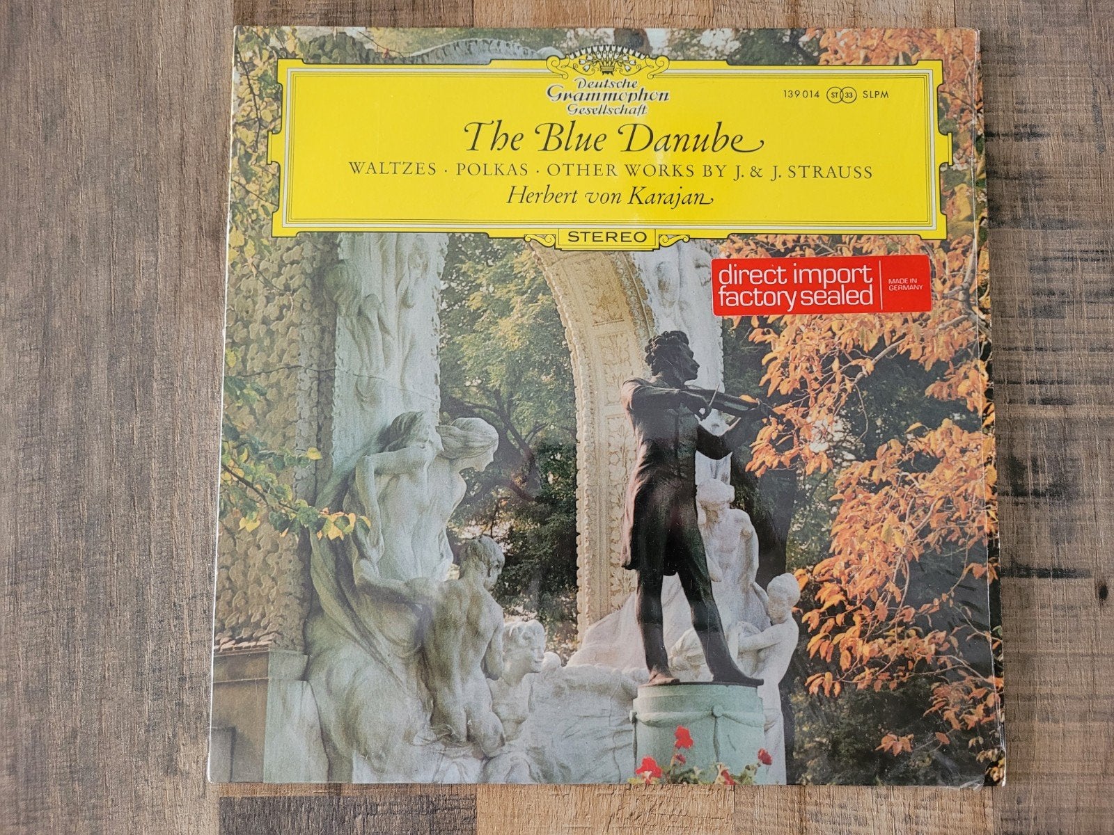 Vinyl Deutsche Grammophon Gesellschaft The blue danube, Ophalen of Verzenden, Gebruikt